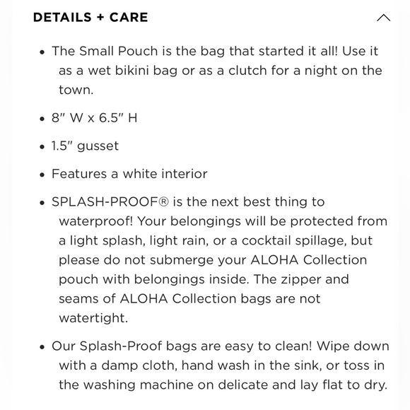 Aloha Collection Small Pouch - Picture 12 of 13